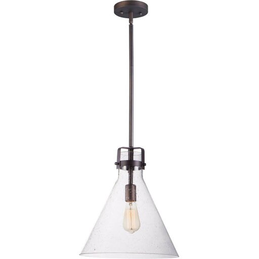 Maxim Lighting 26119CDOI - Seafarer 1-Light pendant - OPEN BOX, rustic charm, weathered copper finish.
