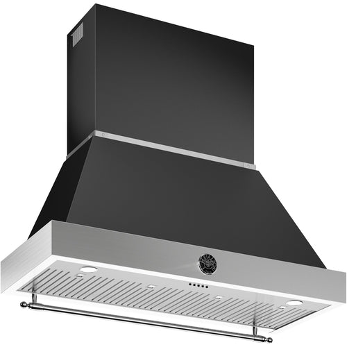Bertazzoni Canopy Hood Nero 48-inch