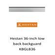 Hestan KBGLB36 HE-BACKGUARD, LOW BACK, 36" premium accessory for ranges, ideal for kitchen safety and style.