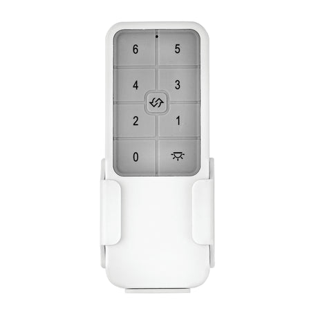 Hinkley 980003FWH - Remote Control 6 Speed DC - OPEN BOX remote control for customized ceiling fan speed settings.