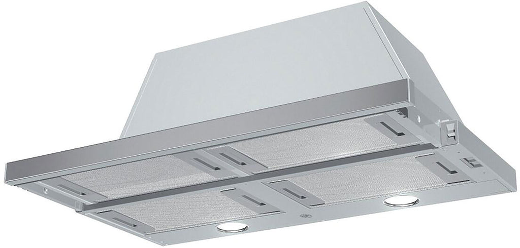 Bertazzoni range hood telescopic design stainless steel