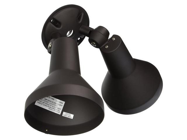 NUVO Lighting PAR38 floodlight dual design