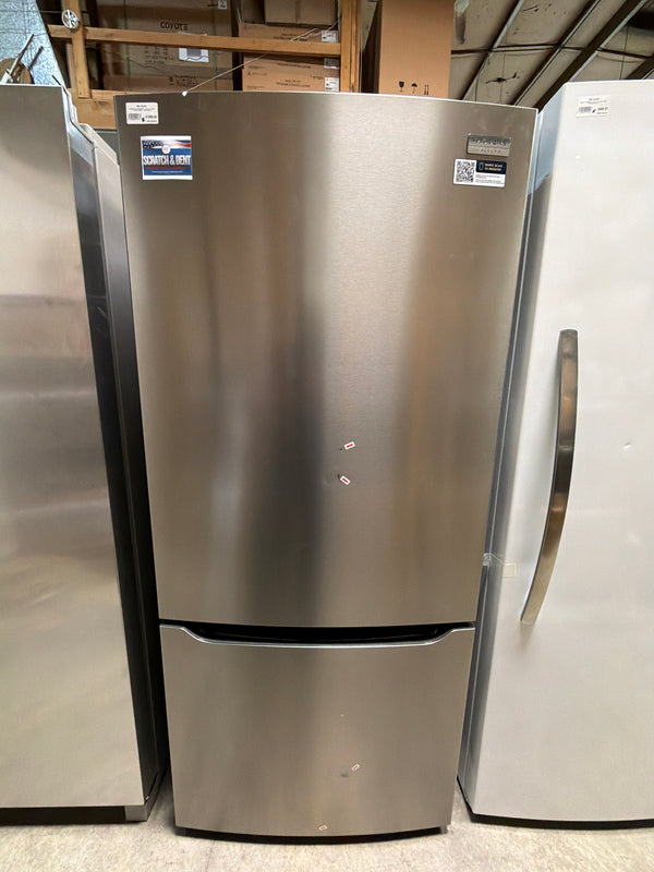 Frigidaire Gallery GRBN2012AF - 20.4 Cu. Ft. Bottom Freezer Refrigerator – Stainless Steel