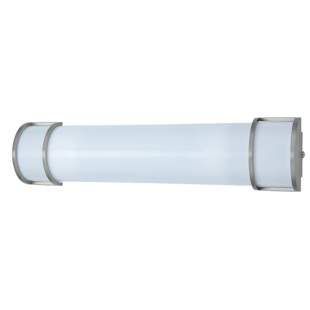 Miseno FLVL1000L24LED30BN - 23W 1 Integrated LED Bath Bar, Brushed Nickel, stylish and modern lighting for bathrooms.