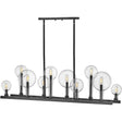 Hinkley 30528BK - Alchemy Black 10-Light 60W Candelabra Linear Chandelier overstock appliances