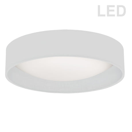 Dainolite CFLD-1522-790 - Corinne 1-Light 14W LED Flush Mount Ceiling Light in White