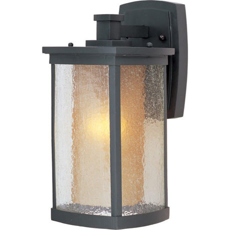Maxim Lighting 3153CDWSBZ - Bungalow 1-Light Wall Lantern with clear glass shade and bronze finish.