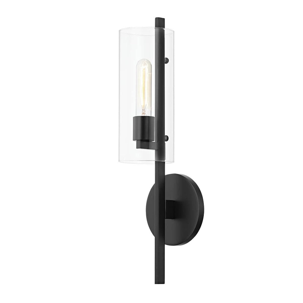 Hudson Valley Ariel Wall Sconce Soft Black
