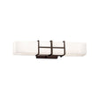 Justice Design FSN-8640-OPAL-DBRZ - Structure Linear LED Wall/Bath Light in Dark Bronze/Opal