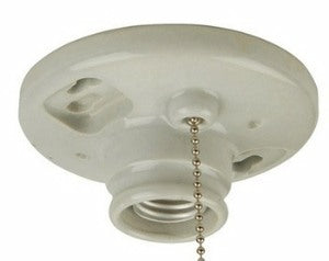 Craftmade K858SO keyless lamp holder white