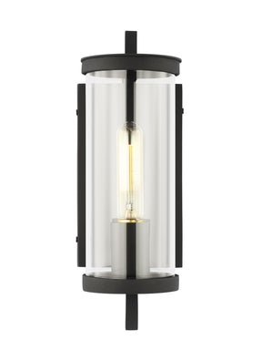 Visual Comfort CO1321TXB - Extra Small Wall Lantern with sleek design for outdoor aesthetics and functional lighting.