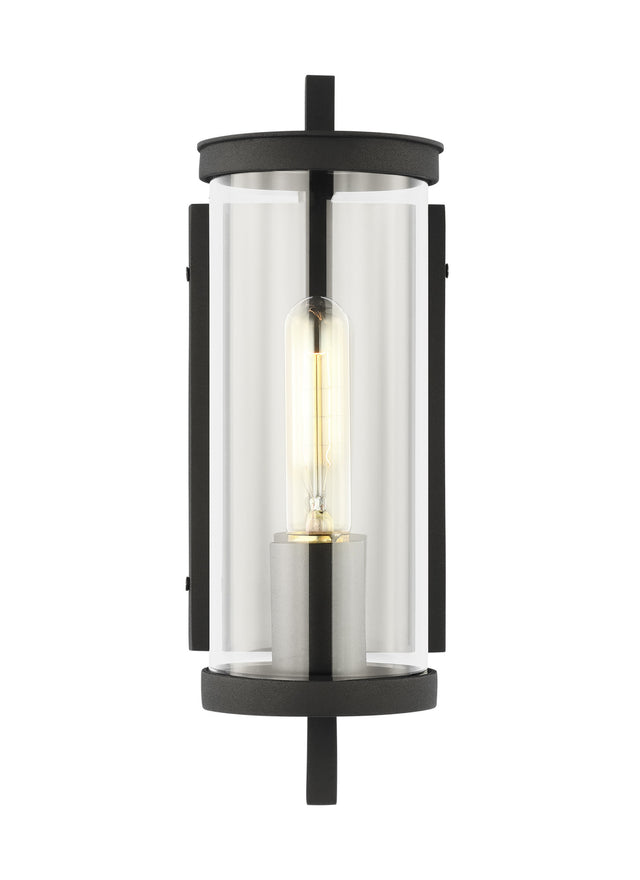 Visual Comfort CO1321TXB - Extra Small Wall Lantern with sleek design for outdoor aesthetics and functional lighting.