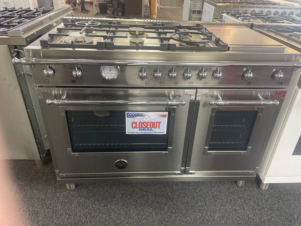 BERTAZZONI HERT486GGASXT 48 Inch Traditional-Style Gas Range
