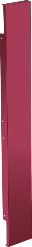 Bertazzoni burgundy red side trim set
