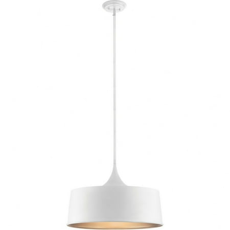 Kichler Lighting 52097WH - Elias Pendant - white, sleek design, ideal for modern decor, provides ample illumination.