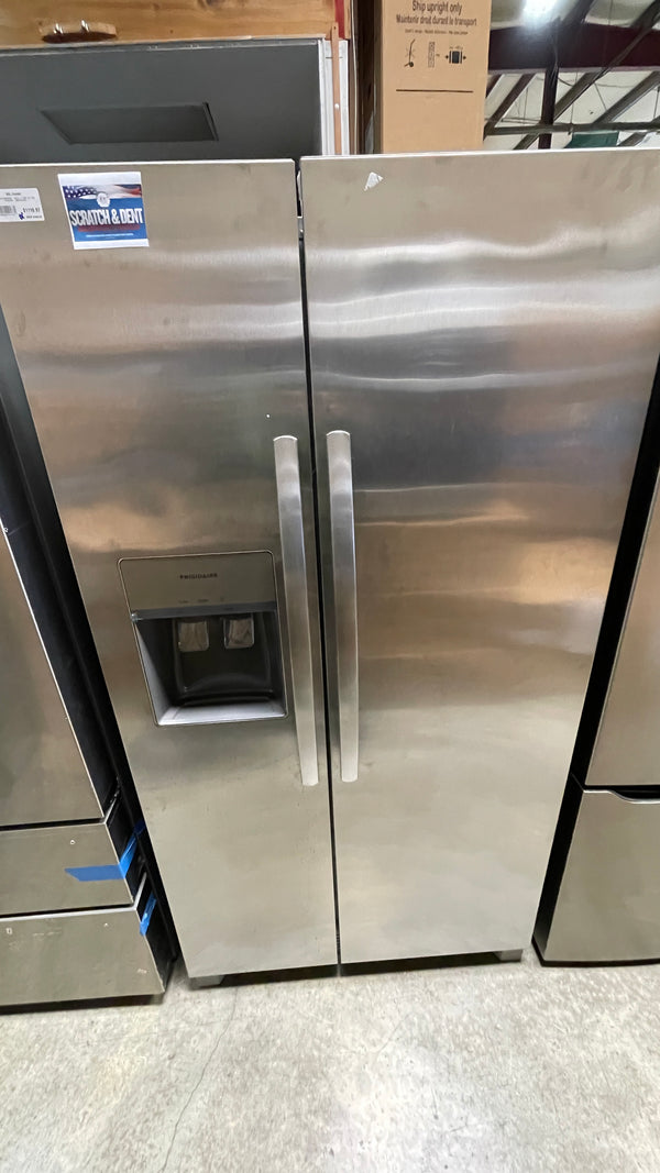Frigidaire FRSS2623AS - 25.6 Cu. Ft. Side-by-Side Refrigerator – Stainless Steel