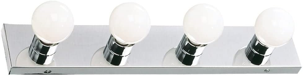 Design House 500892 - Traditional / Classic 4-Light Strip Light on a sleek metallic base, ideal for luxury appliances.
