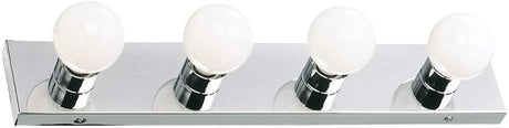 Design House 500892 - Traditional / Classic 4-Light Strip Light on a sleek metallic base, ideal for luxury appliances.