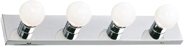 Design House 500892 - Traditional / Classic 4-Light Strip Light on a sleek metallic base, ideal for luxury appliances.