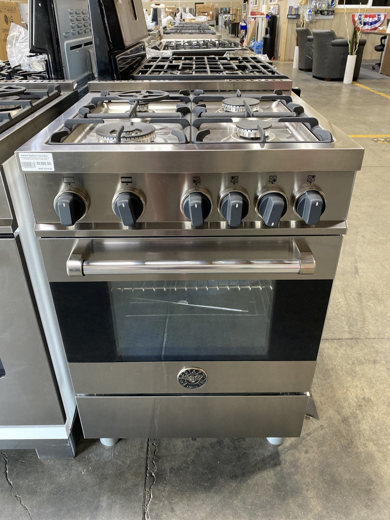 Bertazzoni 24-inch gas range with 4 burners