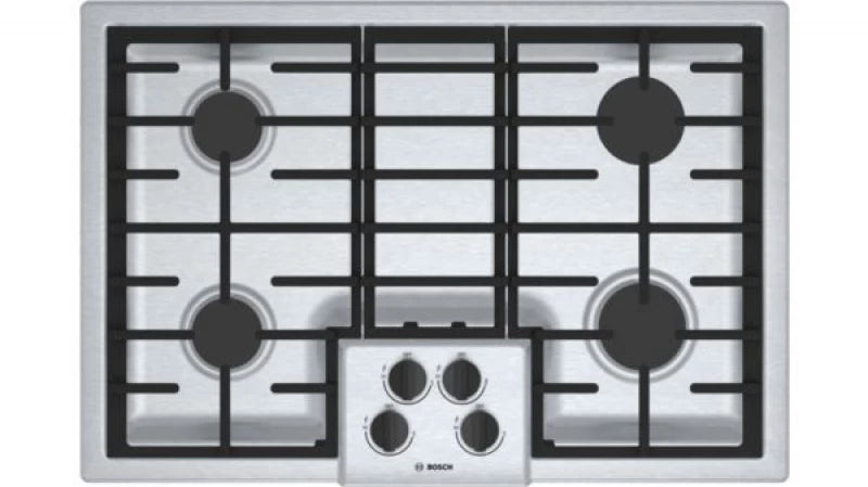 BOSCH NGM5056UC 500 Series 30" Stainless Steel Gas Cooktop