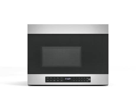 BERTAZZONI KOTR24MXE 24" Over the Range Microwave Hood with sleek design and LED lighting.