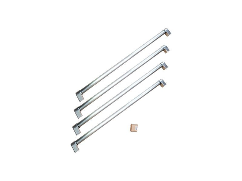 BERTAZZONI MASHK36FD Handle Kit for 36 Inch 4-Door French Door Refrigerator - Master Series, Brushed Stainless Steel