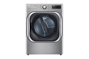 LG DLEX8980V 5.2 cu.ft. Mega Capacity Front Load Dryer with Turbosteam, Steam and Wi-Fi, AIDD in Black Steel