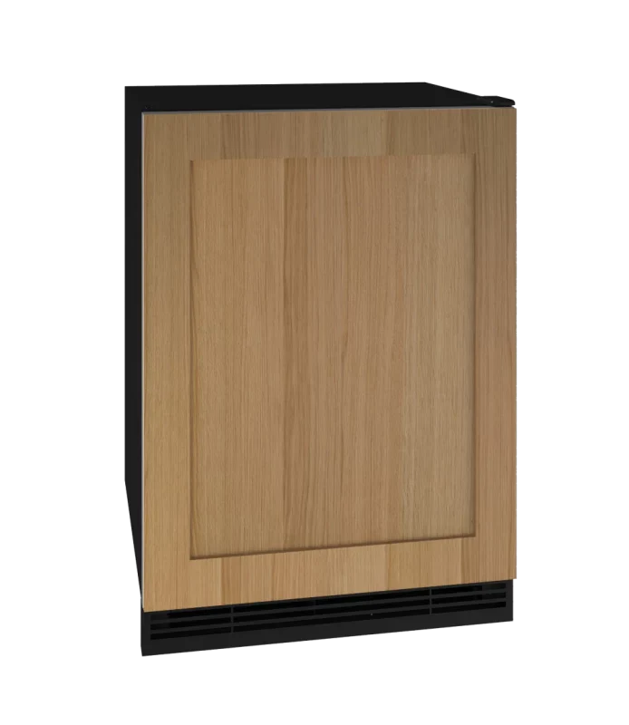 U-Line uhfz124-is01b 24 Inch Wide 4.8 Cu. Ft. Energy Star Certified Panel Ready Compact Convertible Freezer with Reversible Door