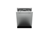 BERTAZZONI DW24XT 24" Inch Fully Integrated Built-In Dishwasher with 16 Place Setting Capacity, 6 Wash Cycles, 5 Wash Options, Flexible Top Drawer.