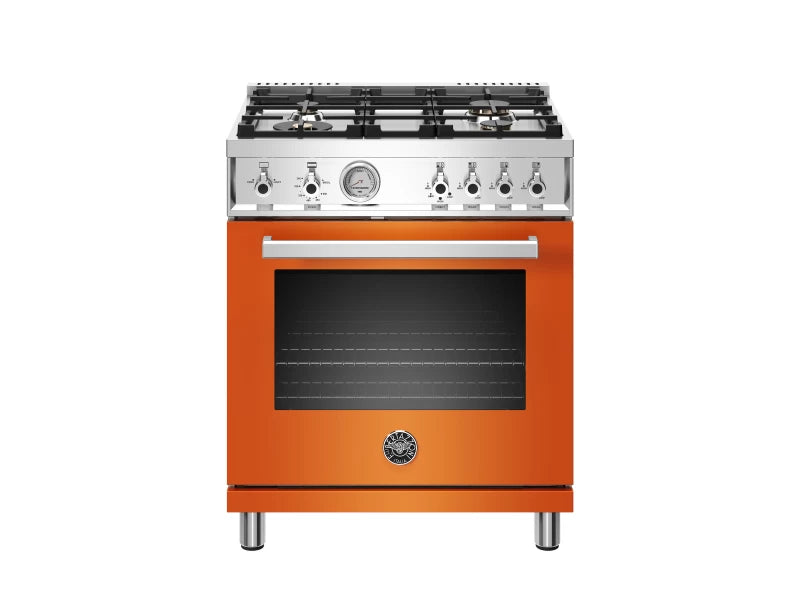 Bertazzoni PROF304GASART BZ-30" PROF SERIES RANGE - GAS OV ORANGE