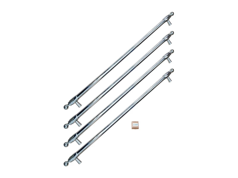 Bertazzoni HERHK36REF BZ-HERITAGE SERIES HANDLE KIT F/REF, high-quality appliance hardware.