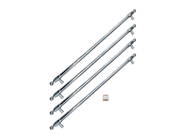Bertazzoni HERHK36REF BZ-HERITAGE SERIES HANDLE KIT F/REF, high-quality appliance hardware.