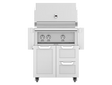 HESTAN GCD30 30 Inch Double Door Grill Cart: Stainless Steel for outdoor cooking, part of our luxury appliances sale.
