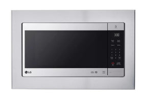 LG Appliance MK2030NST LG-30" BUILT-IN TRIM KIT FOR CMO, SS with premium stainless steel finish for luxury kitchens.