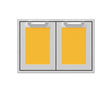 Hestan AGAD30-YW HE-DOUBLE ACCESS DR MARQUISE 30"YELLOW appliance for luxury outdoor kitchen.