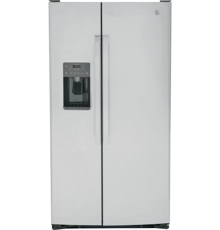 GE Side-By-Side Refrigerator with Ice Dispenser