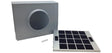 BOSCH HCREC5UC Recirculation Kit for All Chimney Wall Hoods with charcoal filter and installation accessories.