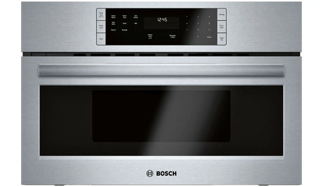 Bosch HMB50152UC BO-30" MICROWAVE SS W/DROP DOWN DR, perfect for appliance liquidation and discounted premium appliances.