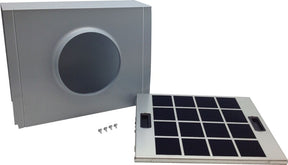 THERMADOR RECHDDB Recirculating Kit for Masterpiece® HDDB drawer Chimney Wall Hood components with filter and housing.