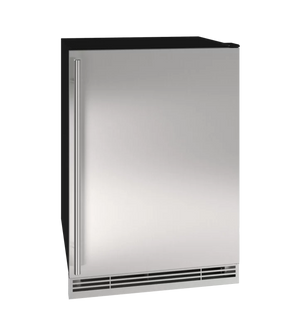 U-Line UHRE124-SS81A UL-SLD REF 24" REV HNGE SS SLD 115V BRTS luxury appliances for sale