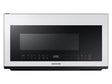 Samsung ME21B706B12 2.1 cu. ft. BESPOKE Over-the-Range Microwave with Sensor Cooking - White glass