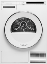 ASKO T208CW 24" Condensation Dryer, Classic, White with Soft Drum™ technology for gentle drying.