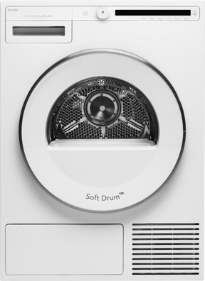 ASKO T208CW 24" Condensation Dryer, Classic, White with Soft Drum™ technology for gentle drying.
