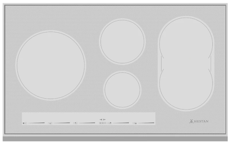 Hestan KIC36MS - COOKTOP, INDUCTION, 36" - METALLIC SILVER