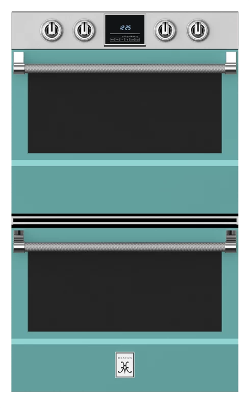 Hestan wall oven double 30 inch turquoise