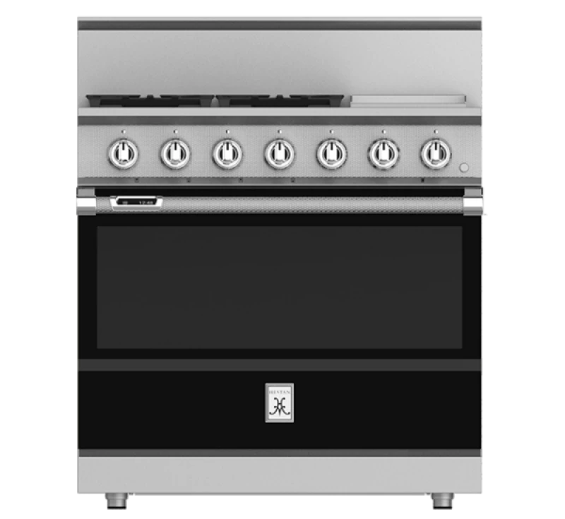 Hestan Dual Fuel Range with 5 Burners