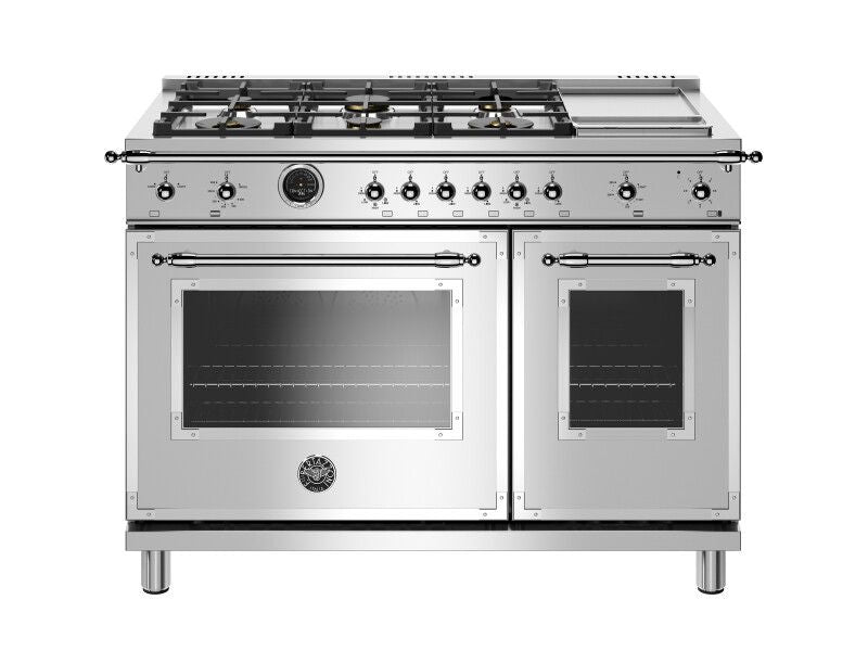 Bertazzoni electric range with dual ovens