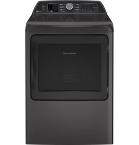 GE PTD90EBPTDG Profile™ 7.3 cu. ft. Capacity Smart Electric Dryer with Fabric Refresh front view.