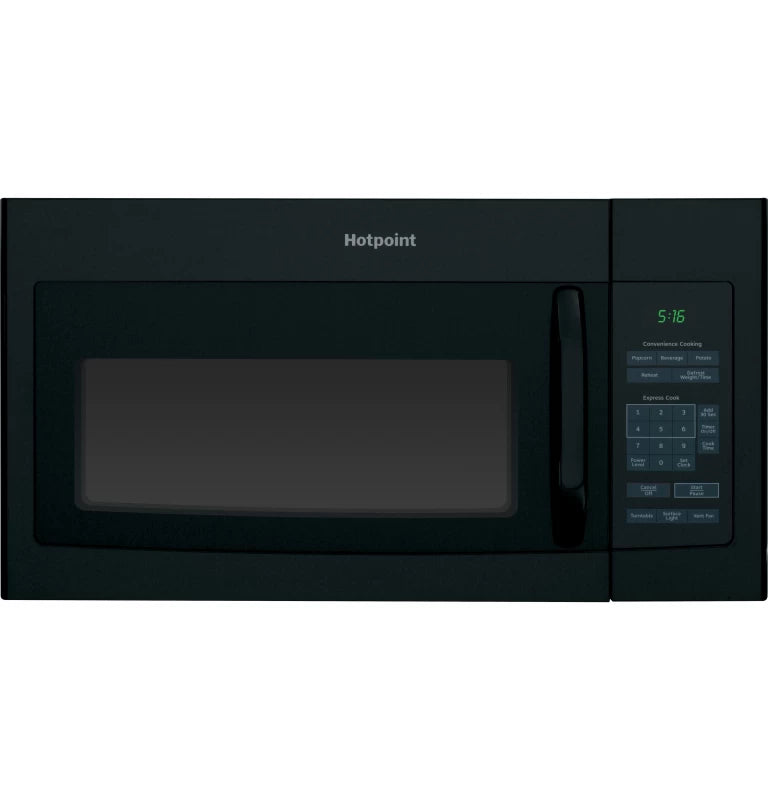 HOTPOINT RVM5160DHBB 1.6 cu. ft. Over the Range Microwave in Black